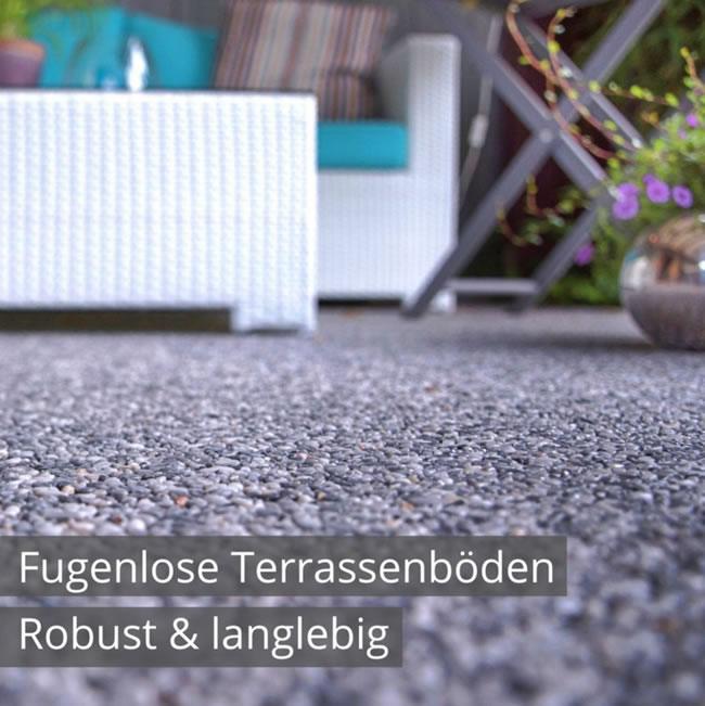 Terrassensanierung in Boden